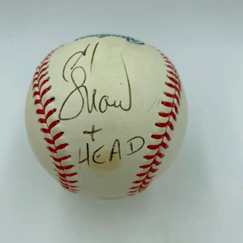 Al Snow & Head Signed Autographed Baseball WWE Wrestling With JSA COA