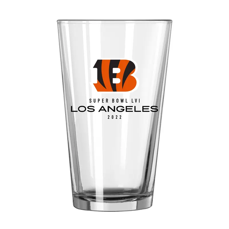 Cincinnati Bengals 16oz SB Bound Trophy Pint Glass