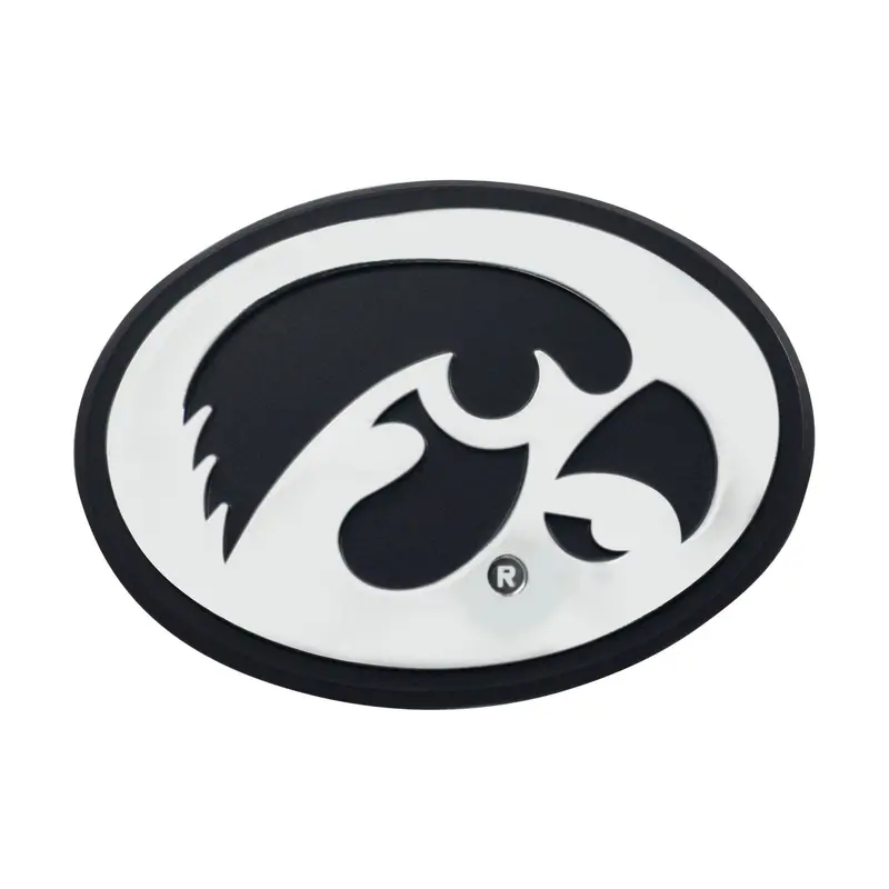 University of Iowa Chrome Emblem