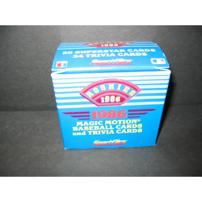 1986 Sportflics Baseball Rookies Factory Set (Authenticate)