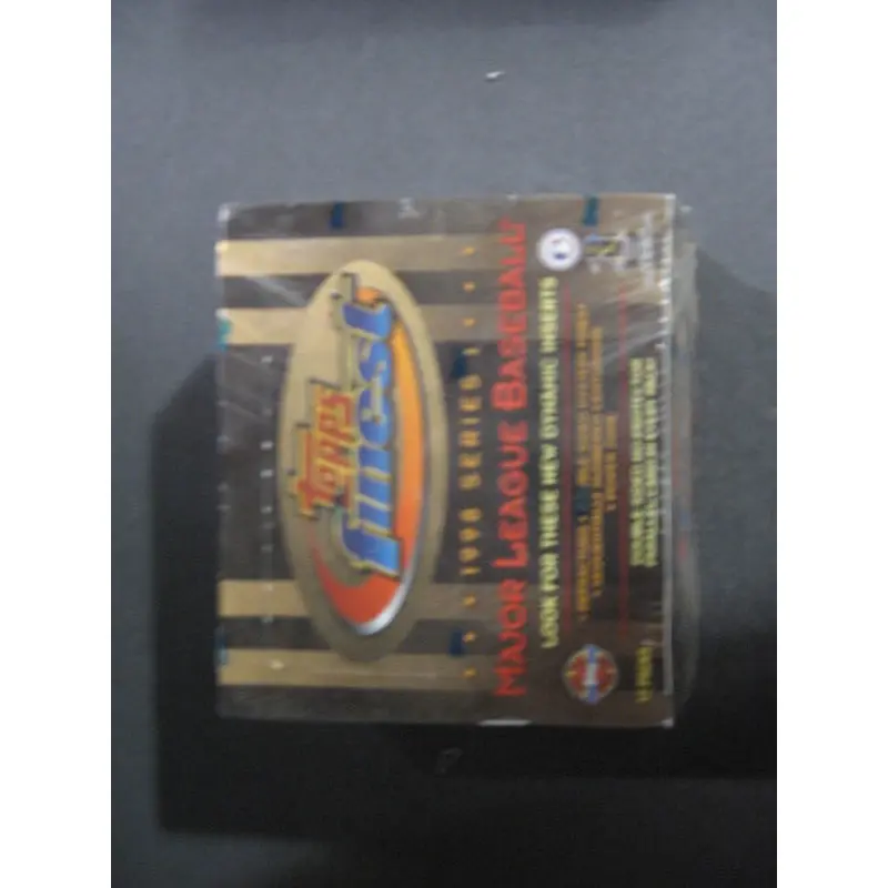 1998 Topps Finest Baseball Series 1 Jumbo Box (HTA)