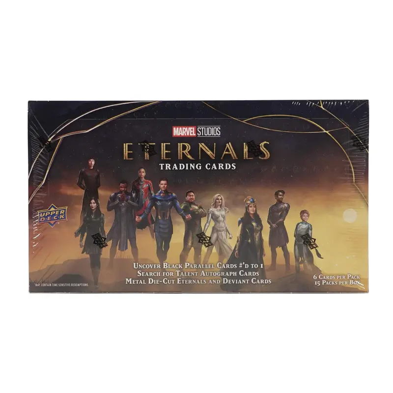 2022 Upper Deck Marvel Studios Eternals Hobby Box