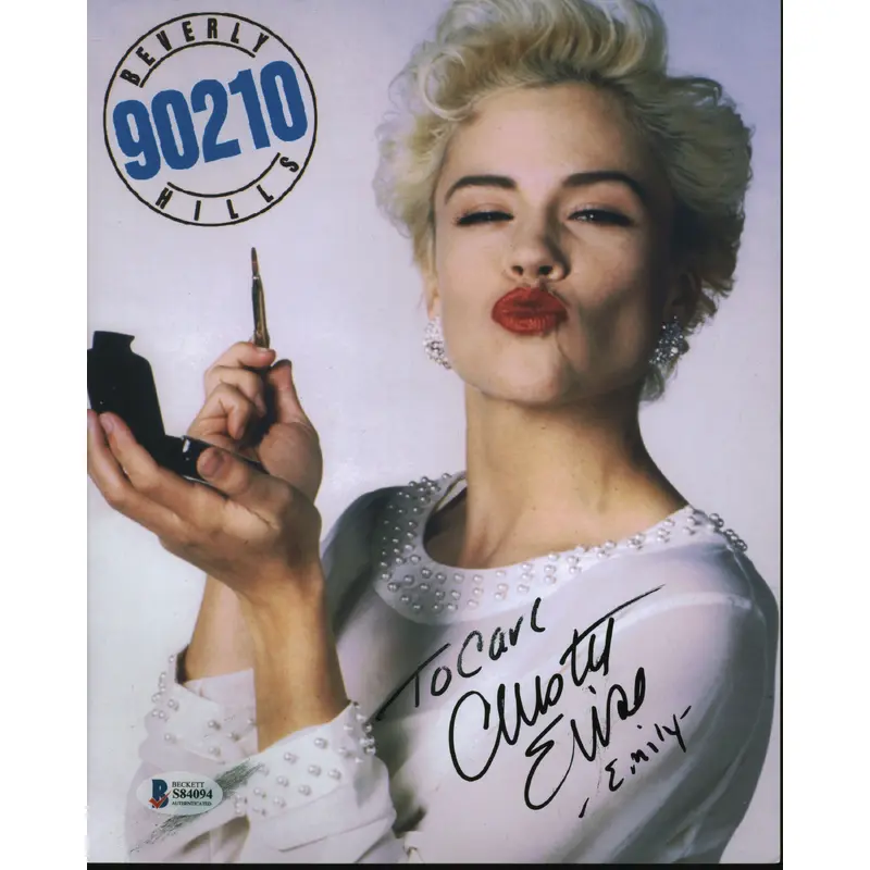 Christine Elise Beverly Hills 90210 "Emily" Signed 8x10 Photo BAS #S84094
