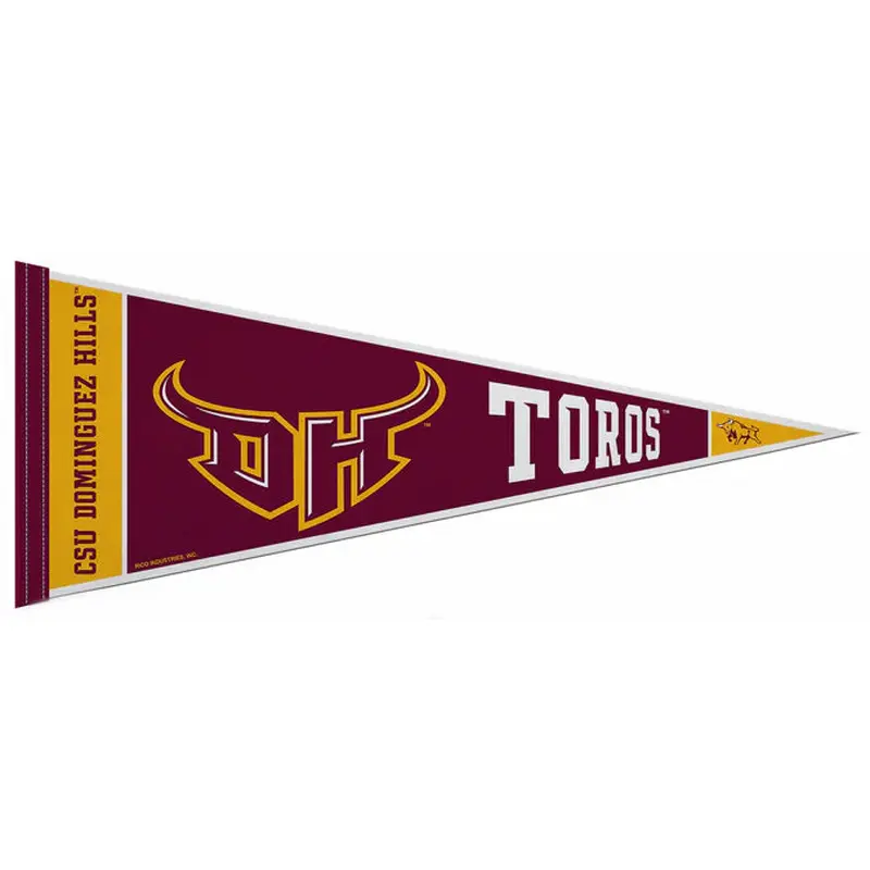 Cal State Dominguez Hills CSUDH TOROS Official NCAA Team Felt Pennant - Rico Inc.