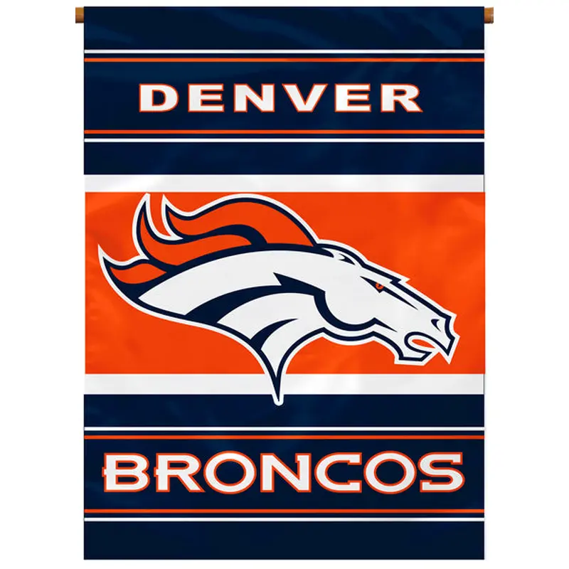 Denver Broncos Official NFL Football Team Premium Banner Flag - BSI Products