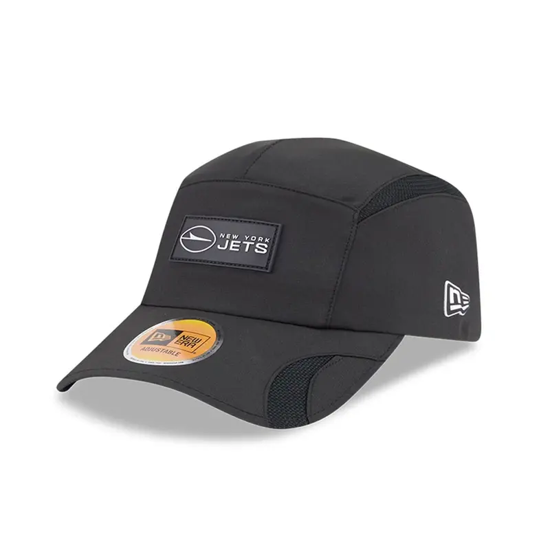 New York Jets NFL Sideline 2025 Black Runner Adjustable Cap
