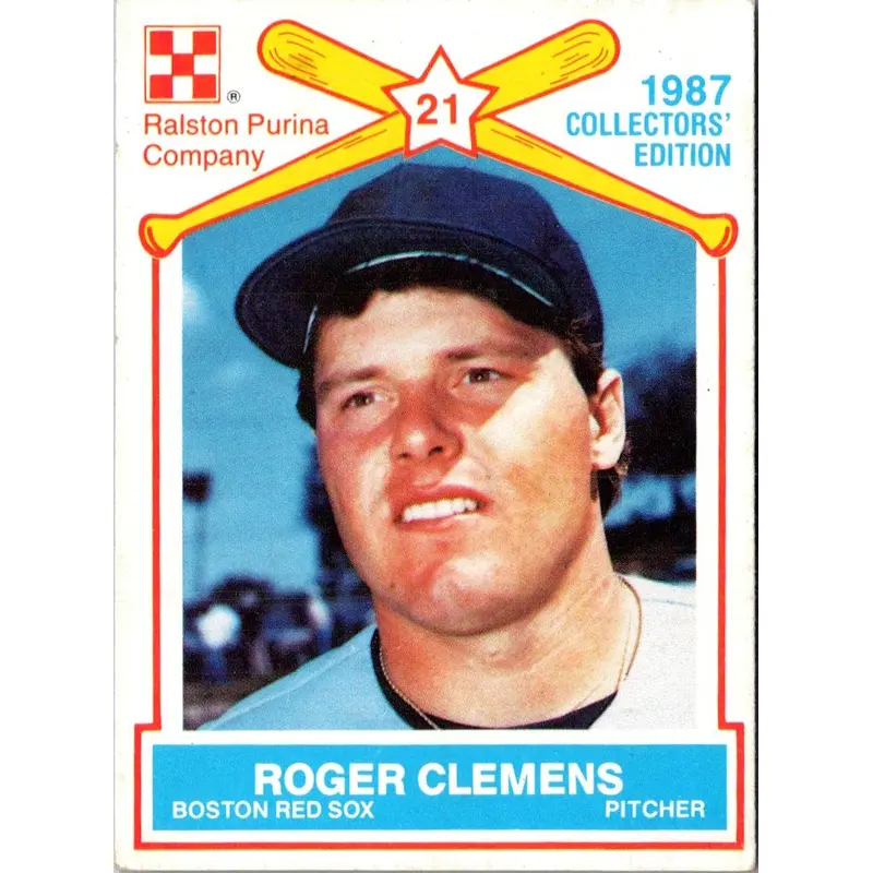 1987 Star Roger Clemens Roger Clemens #6