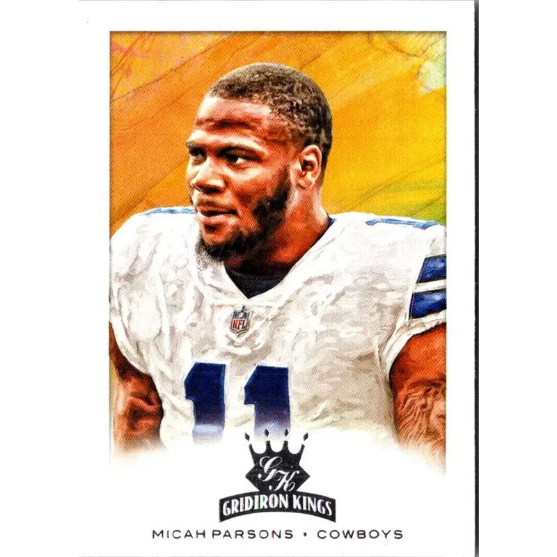 2021 Panini Chronicles Gridiron Kings Orange Micah Parsons #GK-35