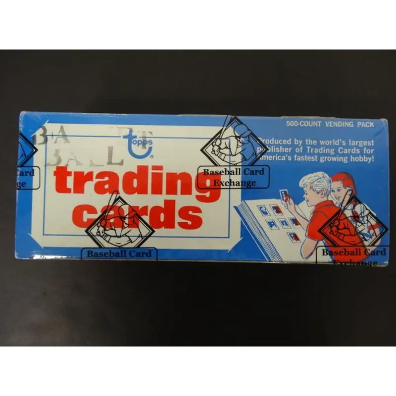 1971-72 Topps Basketball Unopened Vending Box