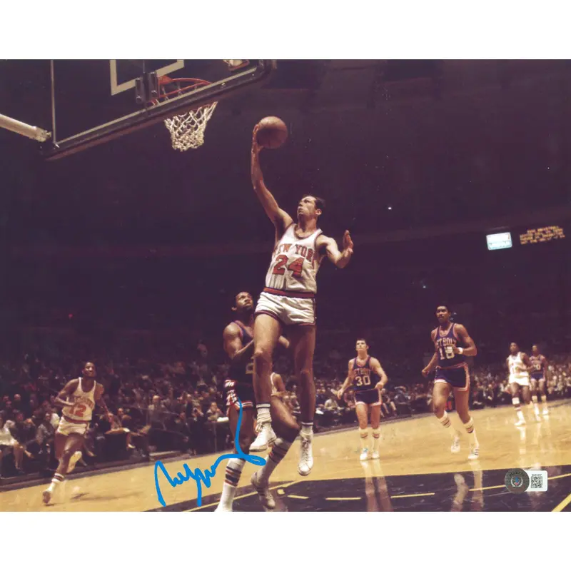 Knicks Bill Bradley Authentic Signed 11x14 Photo Autographed BAS #BH01607