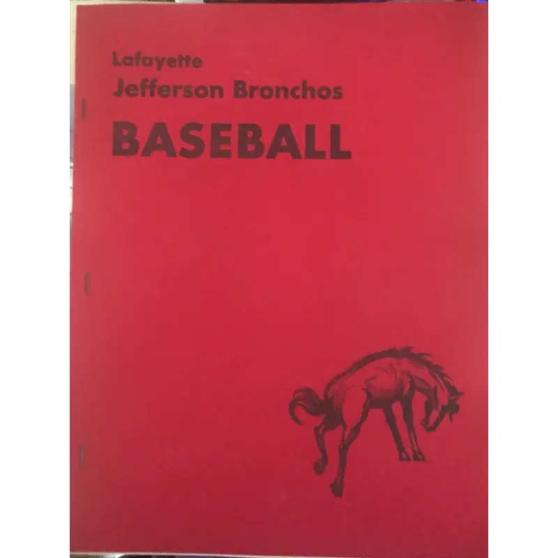 1973 Lafayette Jeff Indiana H.S. Baseball Guide