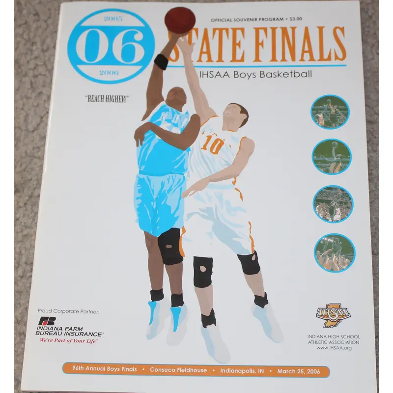2006 Indiana High School Basketball State Finals Program