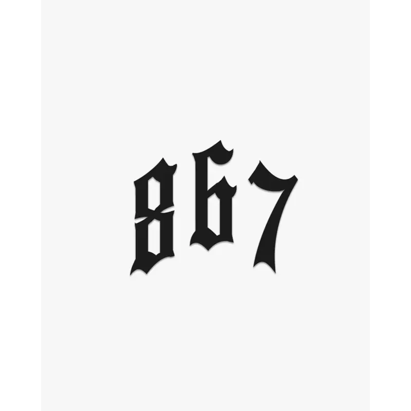 THE (867) VANQUISH PREMIUM DECAL