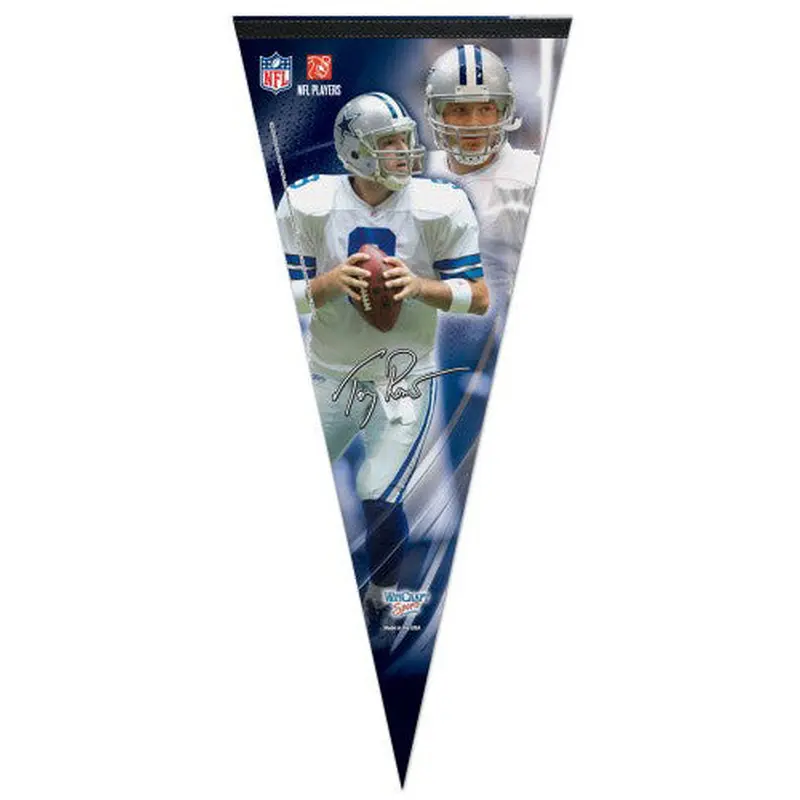 Tony Romo "Big-Time" Dallas Cowboys EXTRA-LARGE Premium Felt Pennant - Wincraft