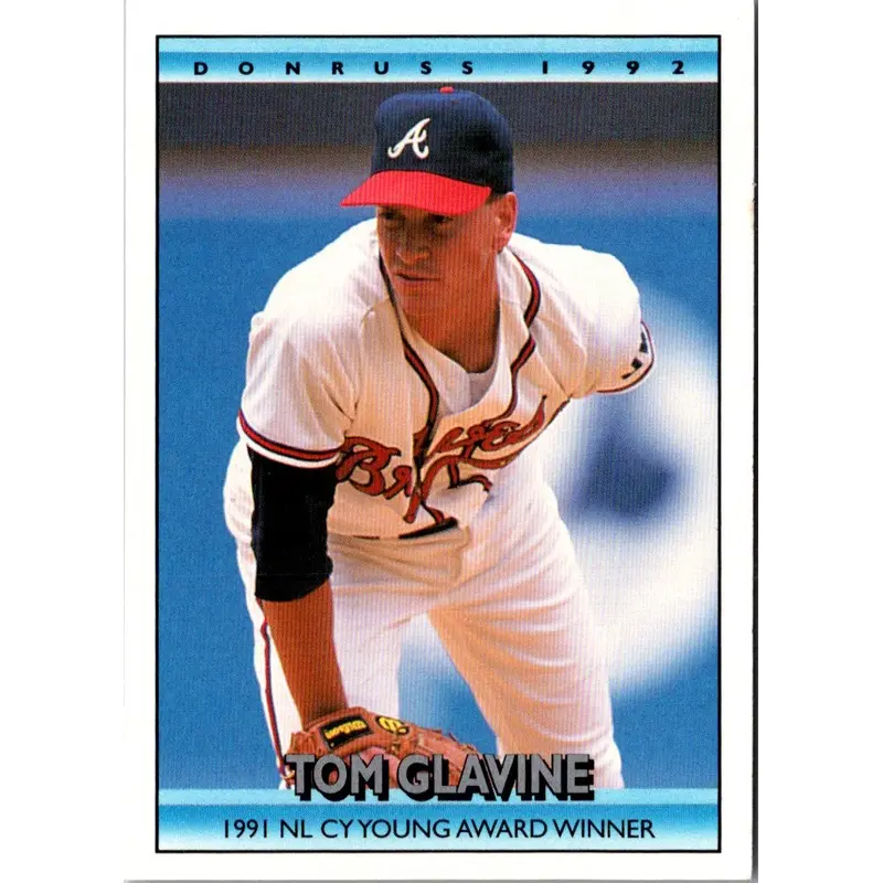 1990 Topps Stickers Tom Glavine #26