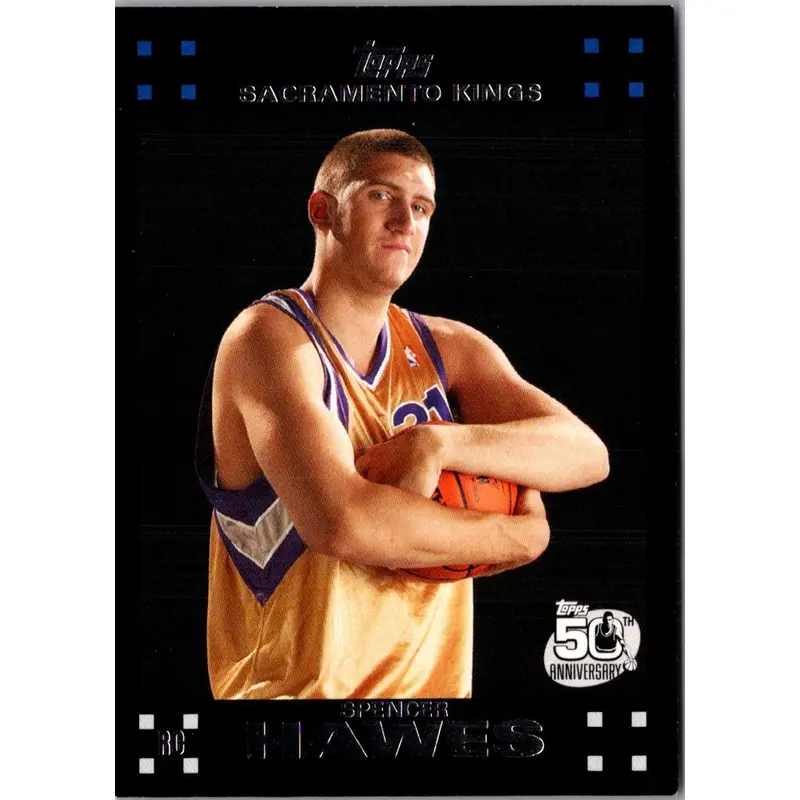 2007 Topps Spencer Hawes #120 Rookie