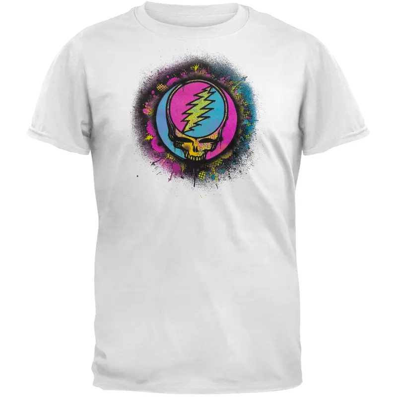 Grateful Dead - Splatter SYF White T-Shirt