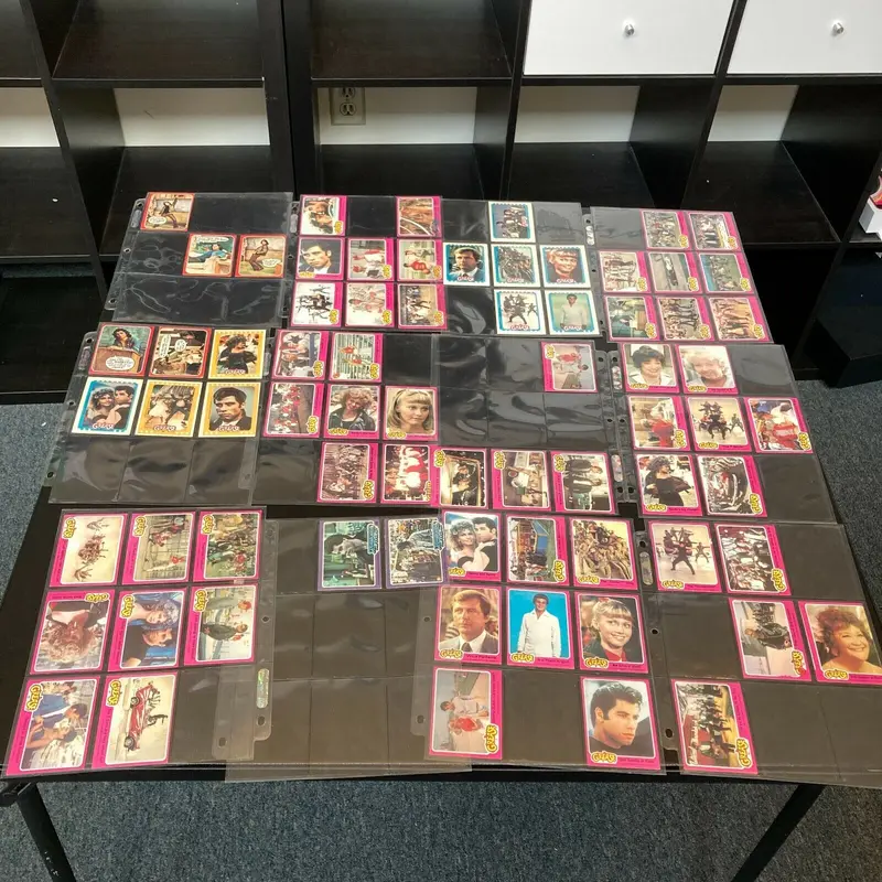 Huge Lot Of (72) 1978 Grease Paramount Trading Cards