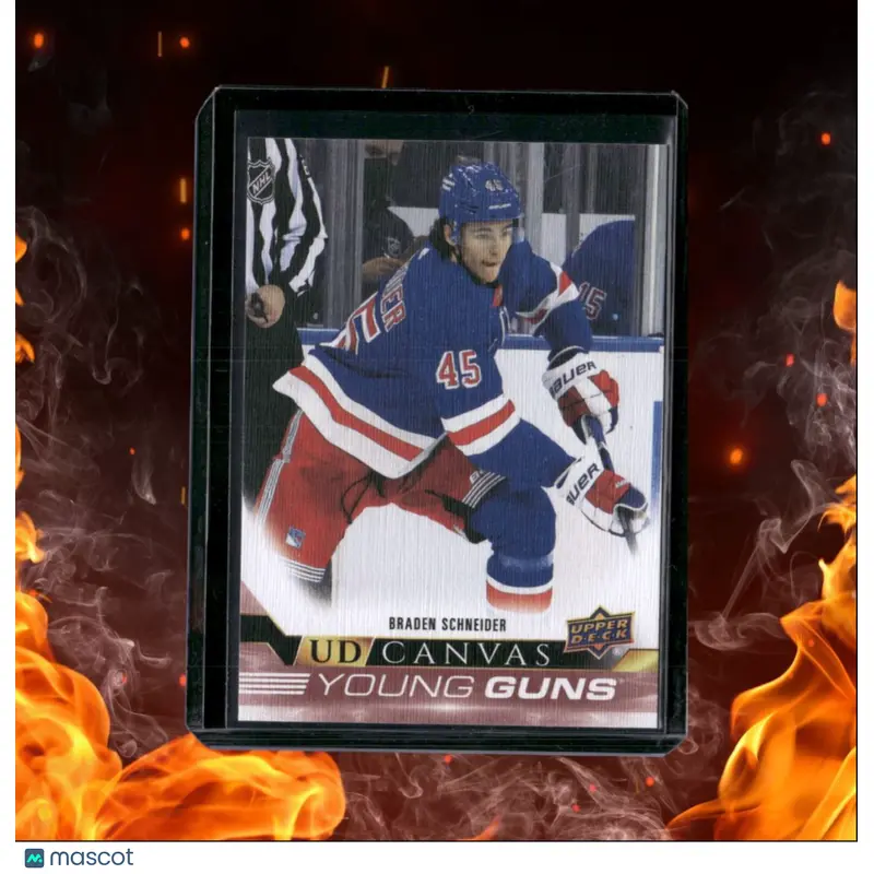 2022-23 Upper Deck Braden Schneider Young Guns Canvas #SF-31
