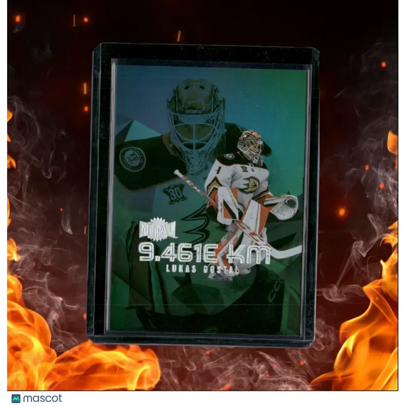 2023-24 SkyBox Metal Universe Lukas Dostal 9.461E KM Light Year #LY-12