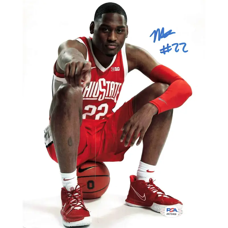 MALAKI BRANHAM signed 8x10 Photo PSA/DNA Ohio State Autographed