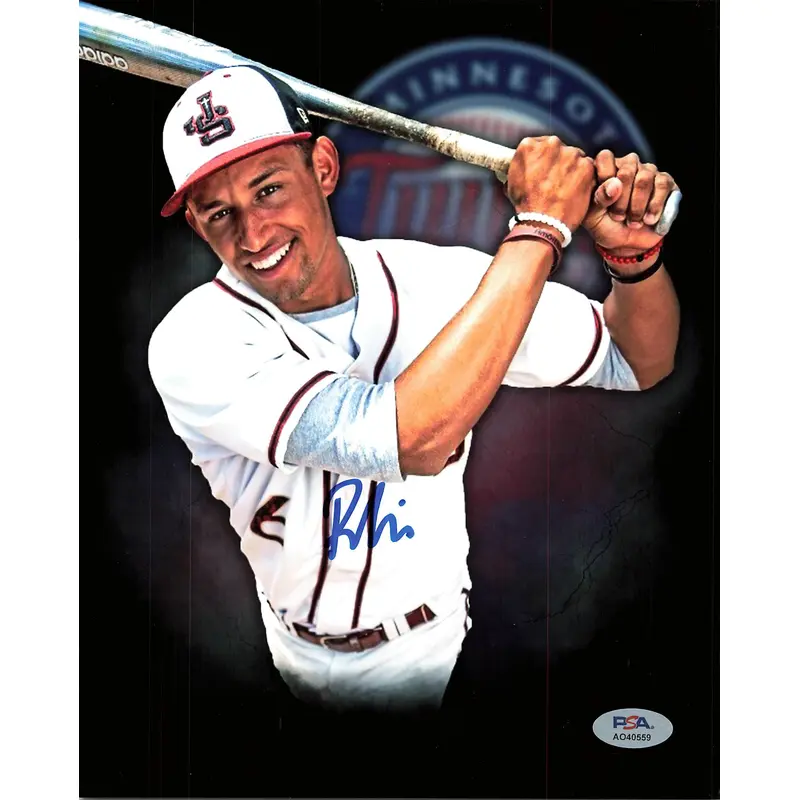 ROYCE LEWIS signed 8x10 photo PSA/DNA Minnesota Twins Autographed