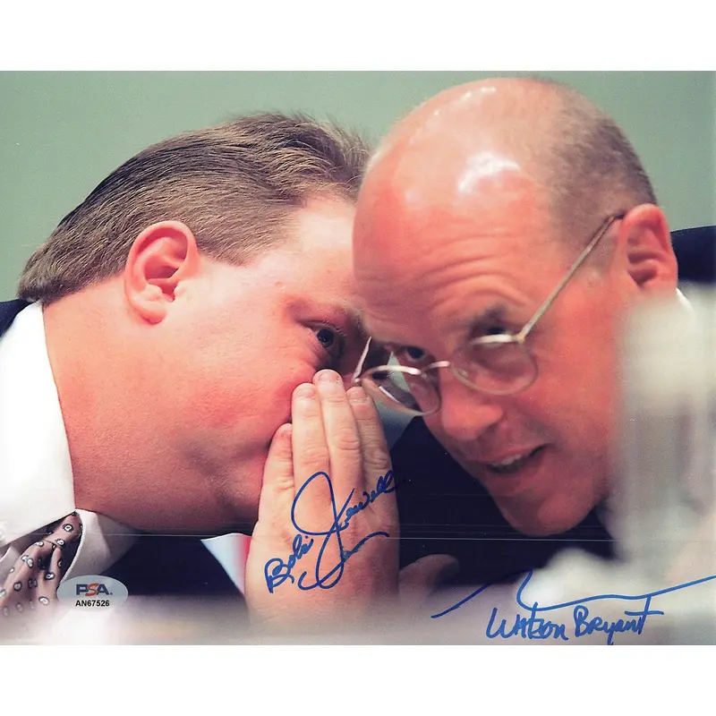 Watson Bryant signed 8x10 photo PSA/DNA Autographed Lawyer