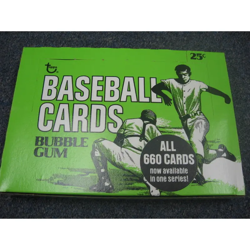 1975 Topps Baseball Unopened Mini Cello Box (Authenticate)