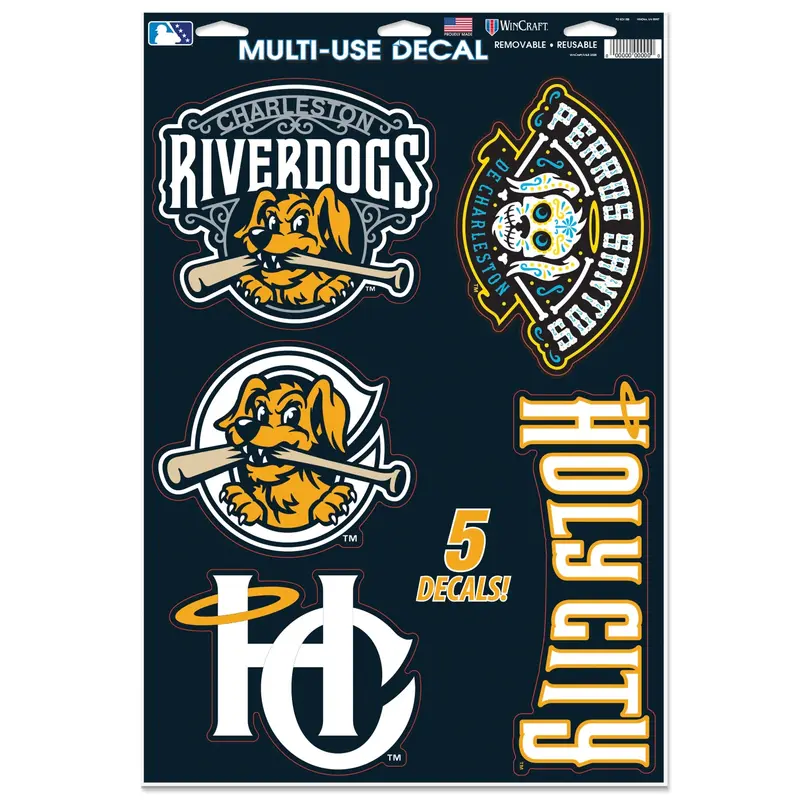 RD Logo Decal 5 Pack Set