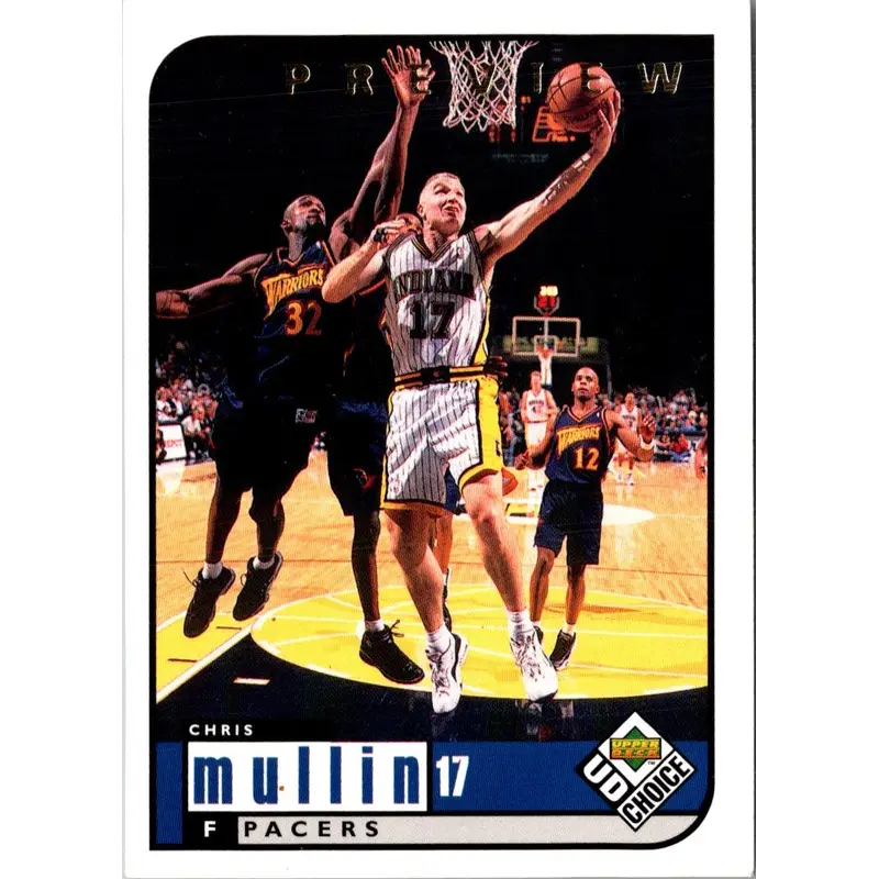 1998 UD Choice Preview Chris Mullin #60