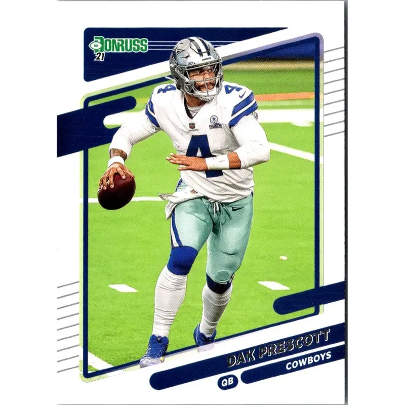 2021 Donruss Press Proof Blue Dak Prescott #187