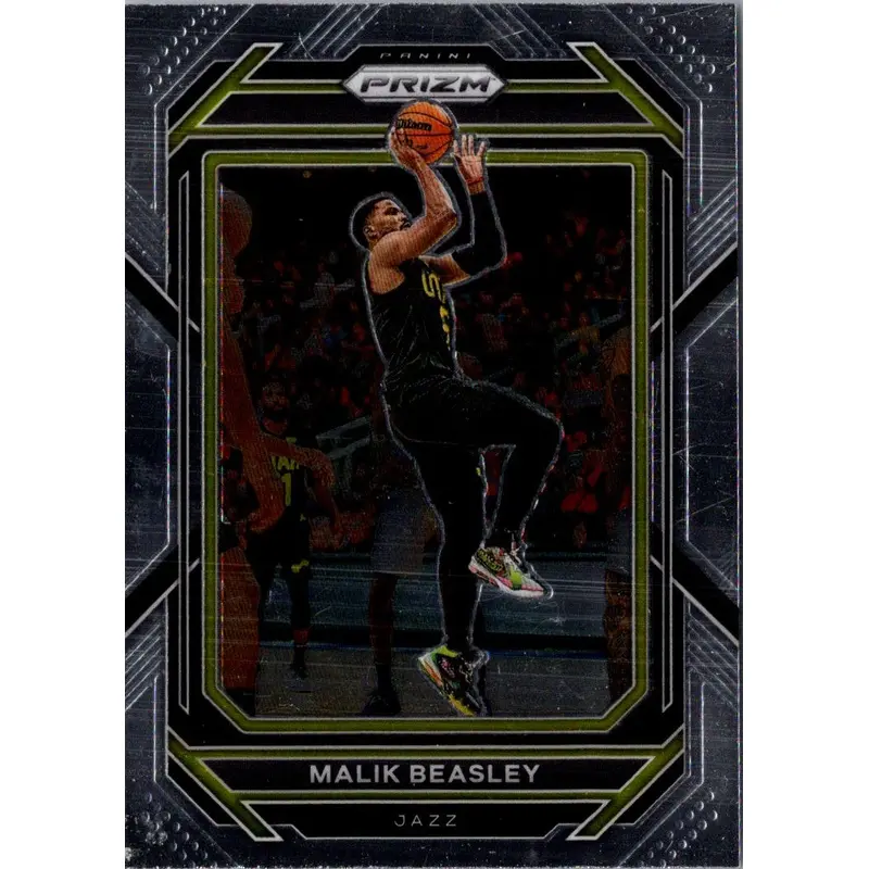 2022 Panini Prizm Blue Malik Beasley #60