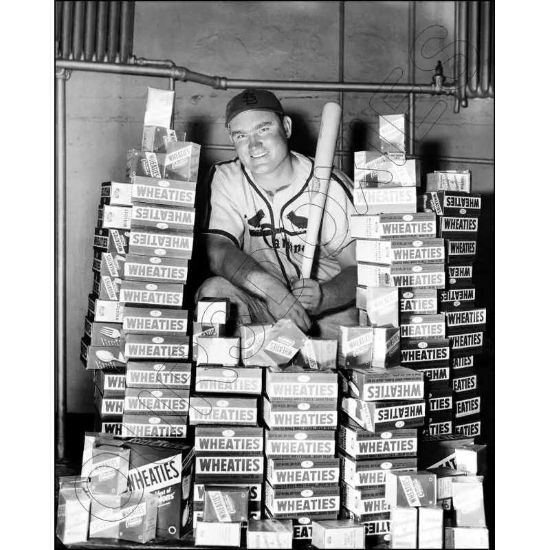 Johnny Mize 8X10 Photo - 1940 St. Louis Cardinals Wheaties - 1370