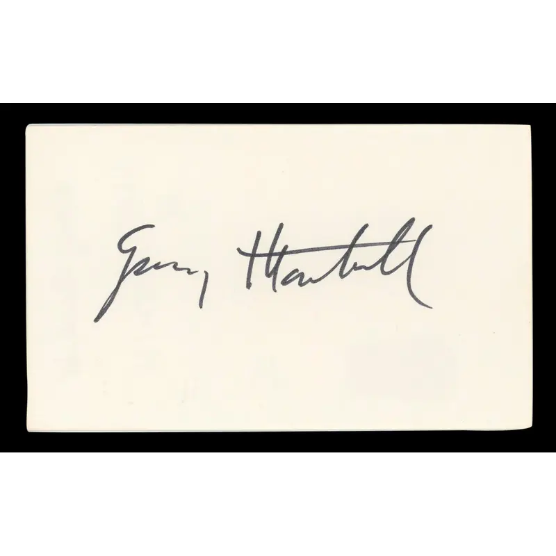 Garry Marshall The Princess Diaries Authentic Signed 3x5 Index Card BAS #BL96417