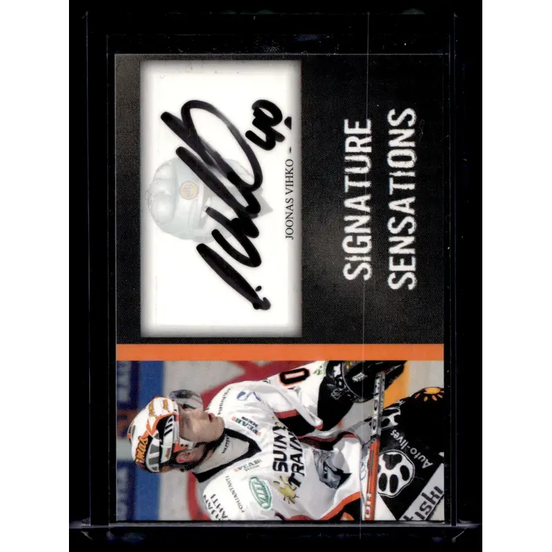 2007-08 Cardset Signature Sensations - Joonas Vihko /85
