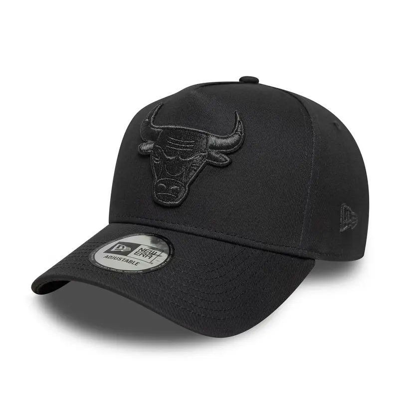 Chicago Bulls NBA Metallic Dark Grey 9FORTY E-Frame Adjustable Cap