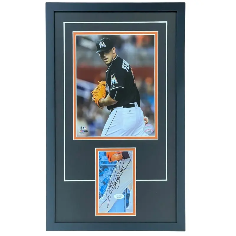 Jose Fernandez Autographed Miami Marlins "Signature Series" Frame - JSA