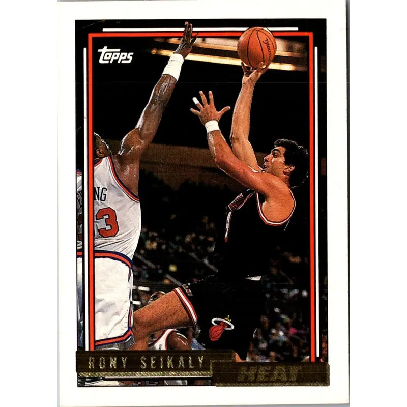 1992 Topps Gold Rony Seikaly #92