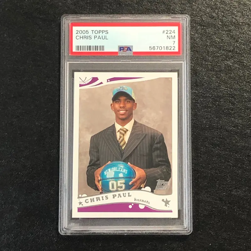 2005 Topps #224 Chris Paul PSA 7 NM Hornets