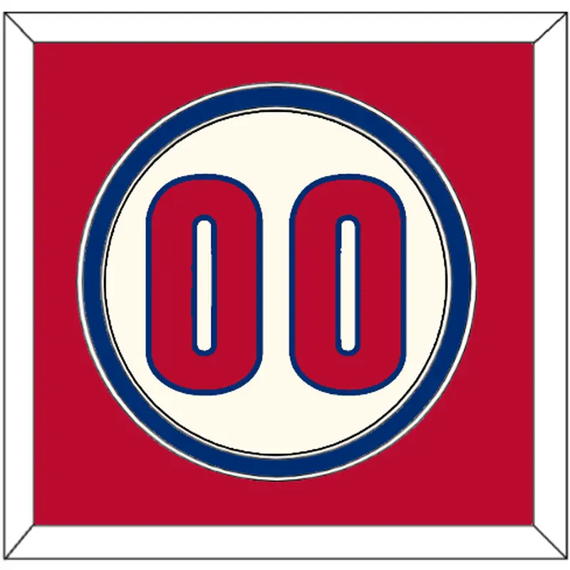 Philadelphia Number - Alternate Cream - Double Mat 1