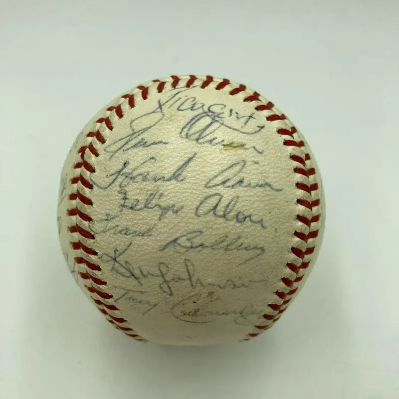 1965 Milwaukee Braves Team Signed National League Baseball PSA DNA COA