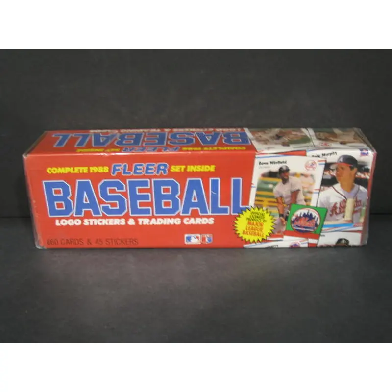 1988 Fleer Baseball Factory Set (Holiday)