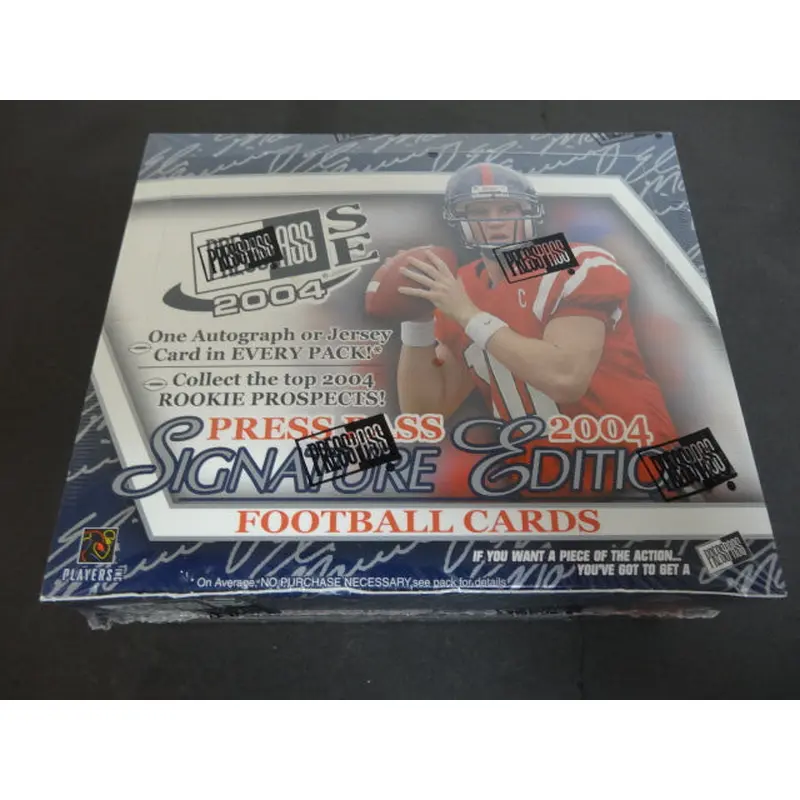 2004 Press Pass Signature Edition Football Box (Hobby)