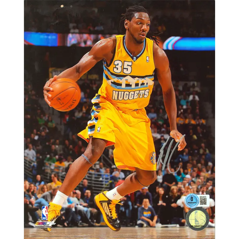 Nuggets Kenneth Faried Authentic Signed 8x10 Vertical Photo BAS #BR24970