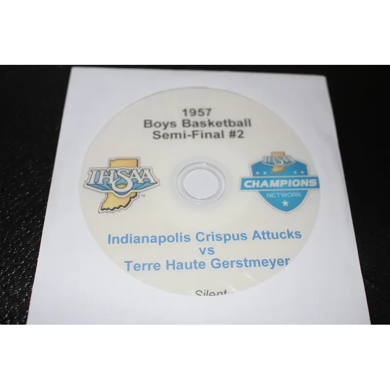 1957 Indiana High School Basketball Semi-Final #2 DVD