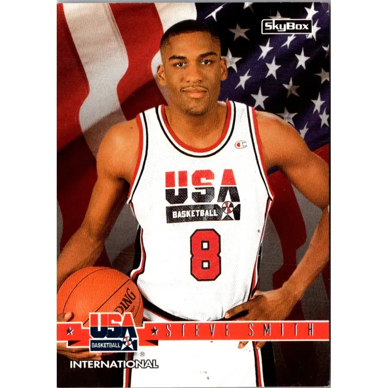 1994 SkyBox USA Steve Smith #25