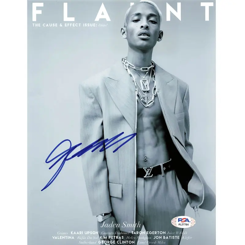 Jaden Smith signed 8x10 photo PSA/DNA Autographed