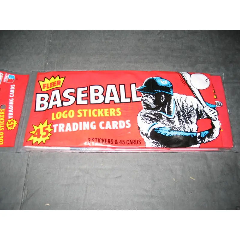 1982 Fleer Baseball Unopened Wax Pack Rack Pack (Authenticate)