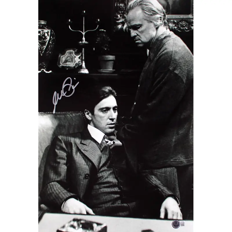 Al Pacino The Godfather Authentic Signed 12x18 Photo Autographed BAS