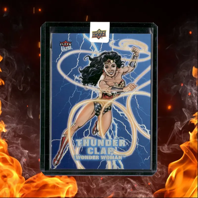 2025 Upper Deck CDD Fleer Ultra DC Wonder Woman Thunder Clap (C) #TC-13